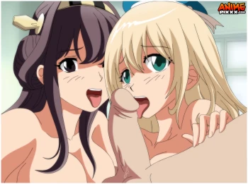 Kongou and Atago (Kantai Collection) (2huFan)
