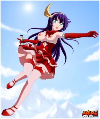 Athena Goddess (kof) - blue sky boobs!