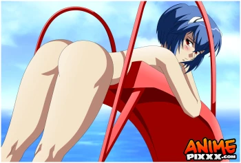 Ayanami Rei – memorial beach (requested by BeastRider)