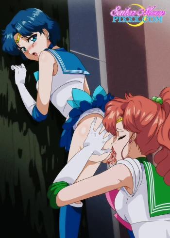 Sailor Mercury & Mars Sucking Off