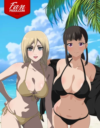 Historia And Maki At The Beach