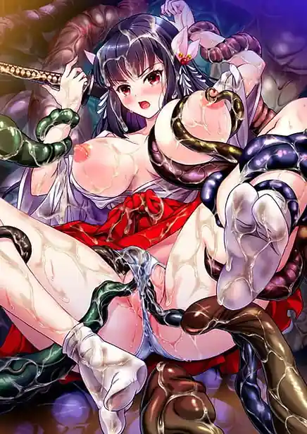 Miko Hime Inma Den - Ishu Shokushu Ikenie Naedoko